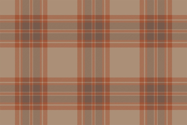 Fondo de tela escocesa de patrones sin fisuras en color beige Textura de tela vectorial para impresión textil papel de regalo tarjeta de regalo o papel tapiz