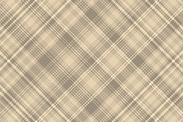 Fondo de tela escocesa de tartán sin costuras con color pastel Ilustración vectorial
