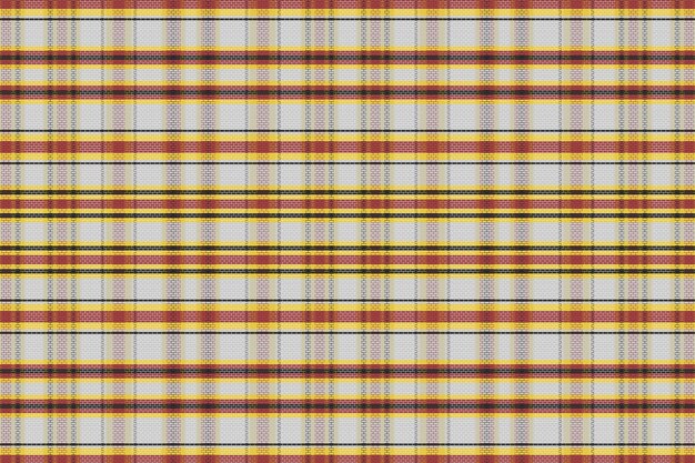 Fondo de tela escocesa de tartán sin costuras con color vintage Ilustración vectorial