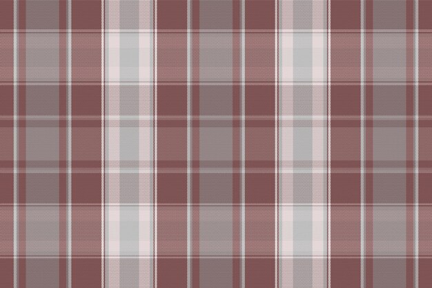 Fondo de tela escocesa de tartán sin costuras con textura y color pastel Ilustración vectorial