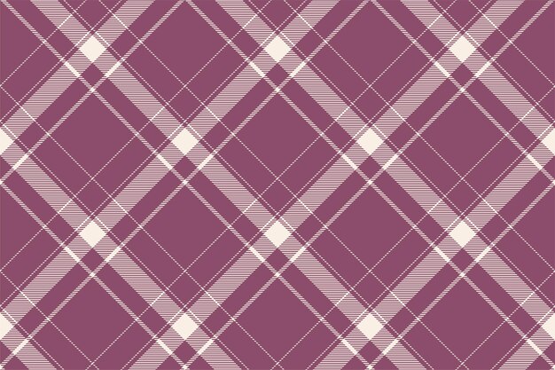 Fondo de tela escocesa de tartán patrón sin costuras de verificación diagonal Textura de tela vectorial para impresión textil papel de regalo tarjeta de regalo papel tapiz diseño plano