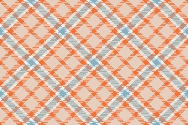 Fondo de tela escocesa de tartán patrón sin costuras de verificación diagonal Textura de tela vectorial para impresión textil papel de regalo tarjeta de regalo papel tapiz diseño plano