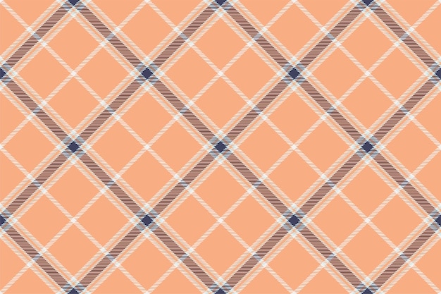 Fondo de tela escocesa de tartán patrón sin costuras de verificación diagonal Textura de tela vectorial para impresión textil papel de regalo tarjeta de regalo papel tapiz diseño plano