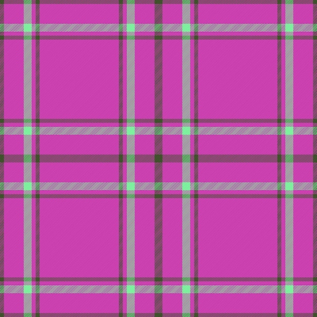 Fondo de tela textil Patrón de textura tartán Verificar cuadros escoceses sin costuras vector