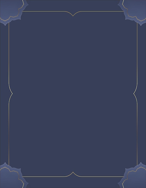 con un fondo de tema islámico