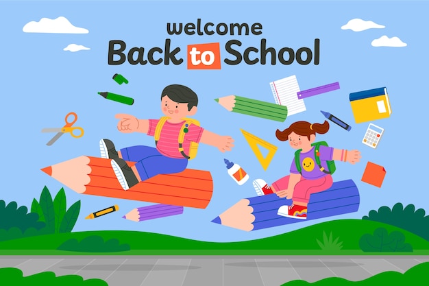 Fondo para la temporada de regreso a la escuela