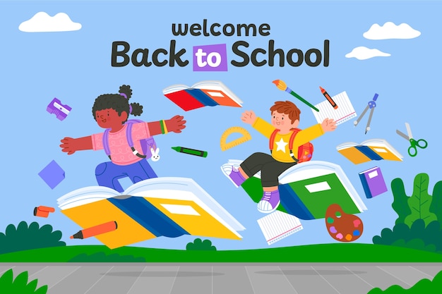 Fondo para la temporada de regreso a la escuela