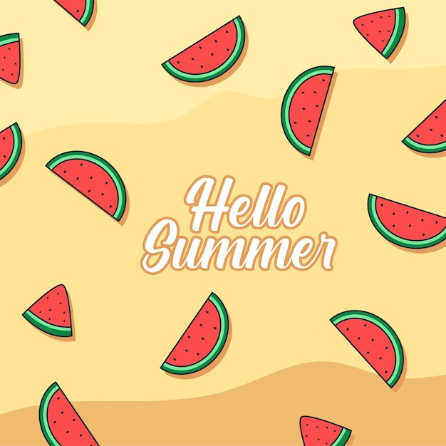 fondo para la temporada de verano