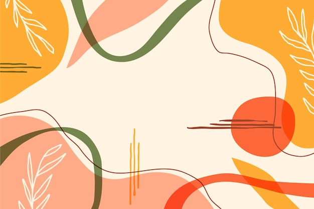 Fondo de terracota de diseño plano