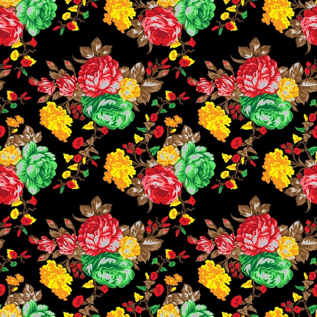 Fondo textil abstracto un arte de diseño vectorial de patrón sin costuras