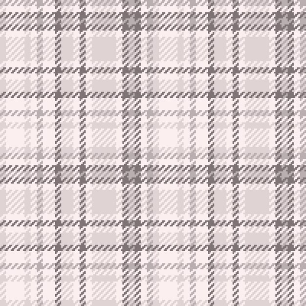 Fondo textil sin costuras de patrón de chequeo de tela con un vector de tartan de textura a cuadros