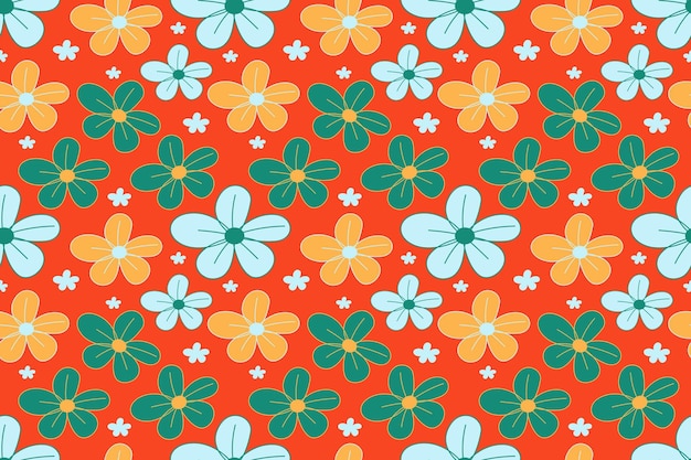 Fondo textil floral