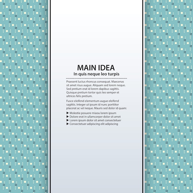 Fondo de texto con patrón de colores. Útil para presentaciones, publicidad y diseño web.