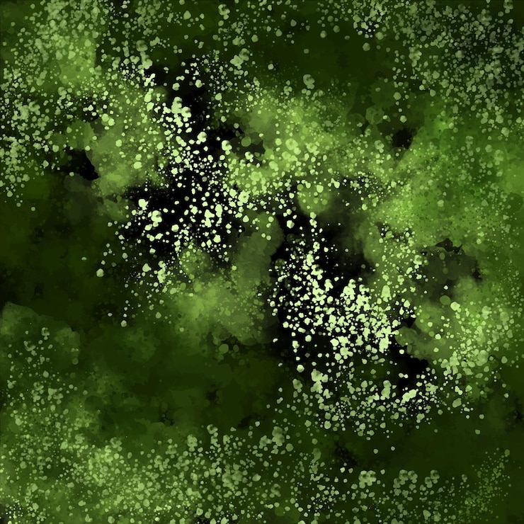 Vector fondo de textura abstracta con efecto de acuarela y gotas salpicadas en negro fondo dinámico profundo y rico tracing