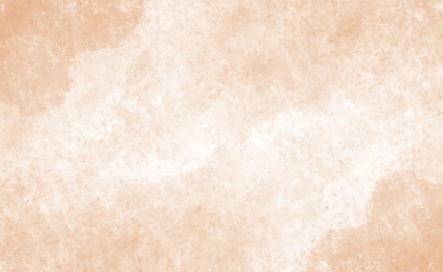 Fondo de textura de acuarela abstracta de melocotón Vector patrón de acuarela beige