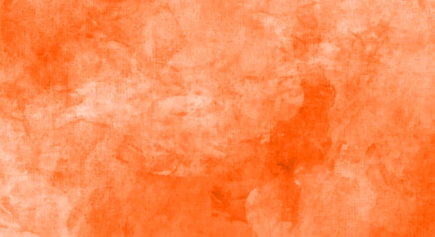 Fondo de textura de acuarela naranja