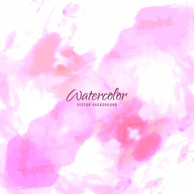 Fondo de textura de acuarela rosa