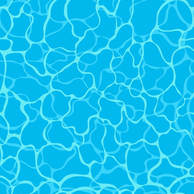 Fondo de textura de agua ondulada turquesa patrón sin costuras ondas del mar fondo abstracto moderno