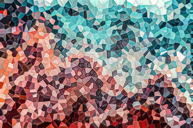 Fondo de textura de azulejos de mosaico de piedra de plástico de mármol polivinílico bajo de naturaleza abstracta.
