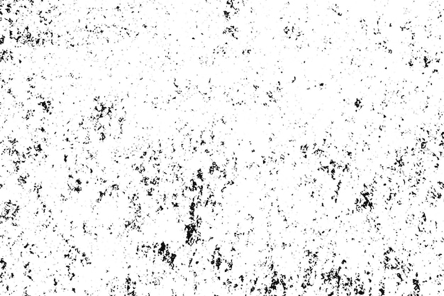 Vector fondo de textura en blanco y negro patrón monocromático abstracto de manchas grietas puntos chips