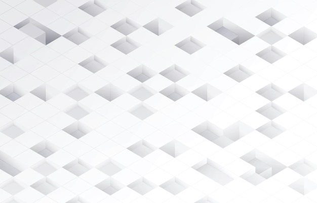 Fondo de textura de caja 3D blanca