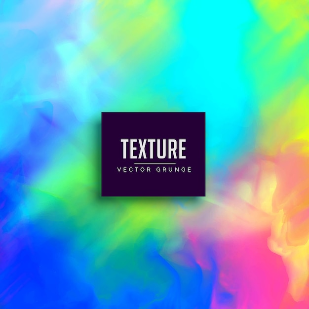 Fondo de textura colorida acuarela vibrante