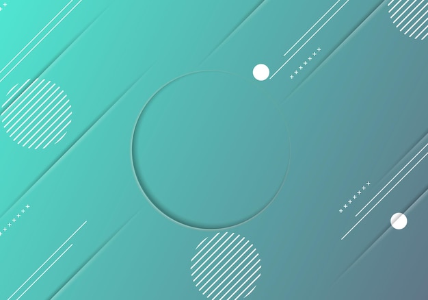 Fondo de textura degradado con elementos de memphis