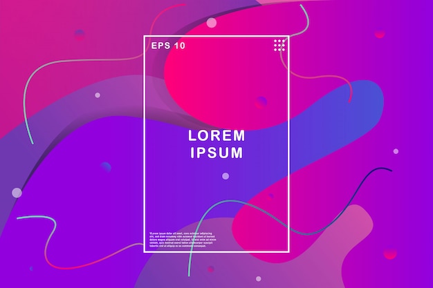 Fondo de textura dinámica con formas fluidas concepto moderno
