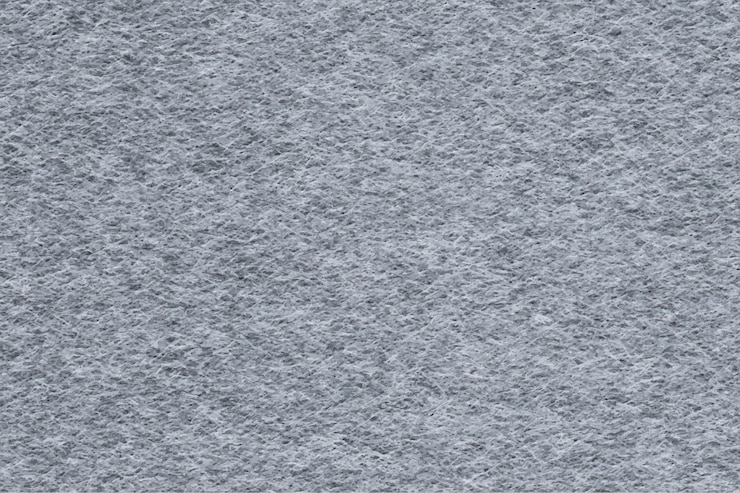Vector fondo de textura de fieltro gris