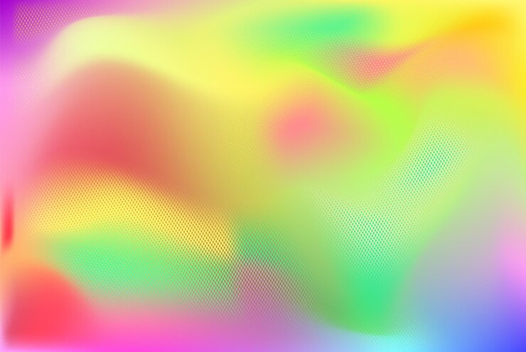 Vector fondo de textura de gradiente retro multicolor vibrante