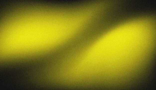 Fondo de textura granulada amarilla vibrante con diseño de tipo de efecto de luz y sombra abstracto