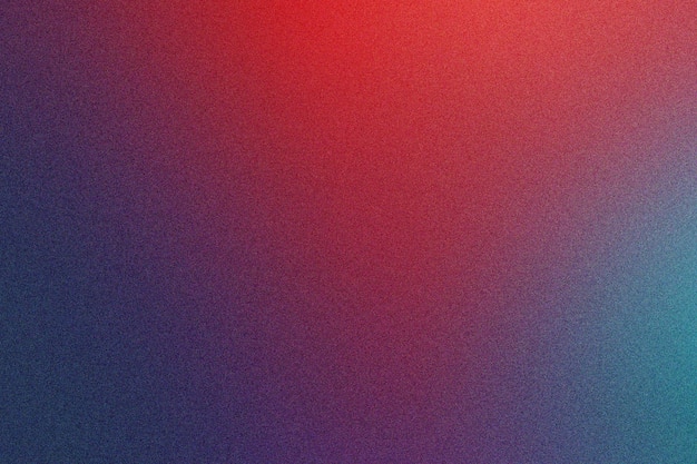 Fondo de textura granulada con gradiente de azul rojo y índigo moderno