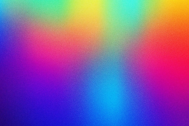 Fondo de textura granulada con gradiente creativo con diseño de espectro