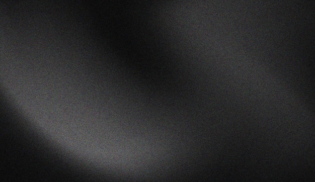 Fondo de textura granulada monocromática con luz suave y gradiente de sombra para un diseño minimalista