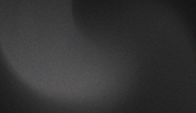 Fondo de textura granulada monocromática con luz suave y gradiente de sombra para un diseño minimalista