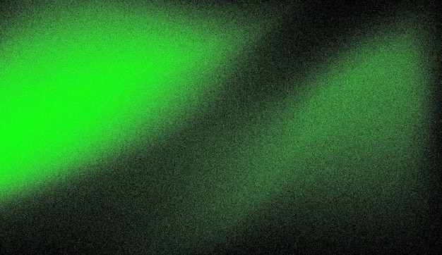Fondo de textura granulada verde brillante con efecto de ruido digital abstracto para creativos y diseños