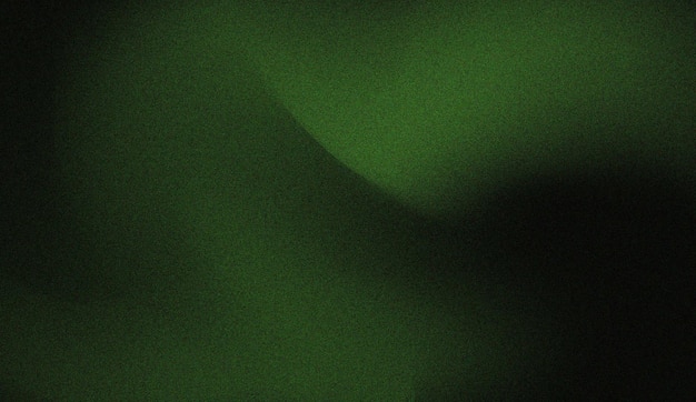 Fondo de textura granulada verde oscuro con diseño de tipo de efecto de luz y sombra sutil