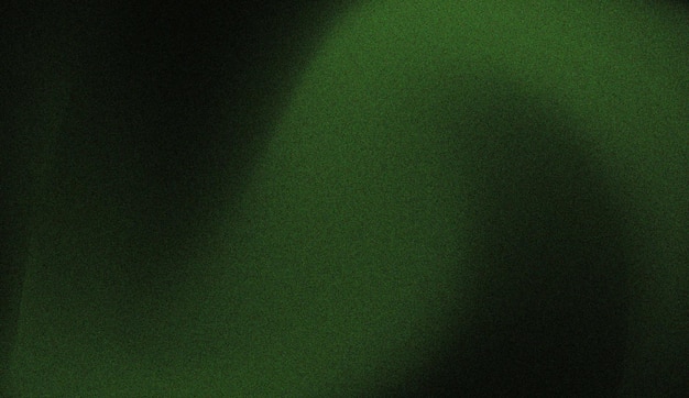 Fondo de textura granulada verde oscuro con diseño de tipo de efecto de luz y sombra sutil