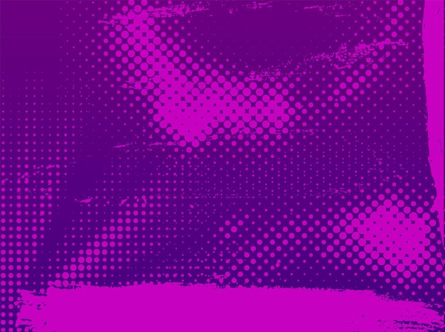 Fondo de textura grunge abstracta vectorial con efecto de trama de semitonos