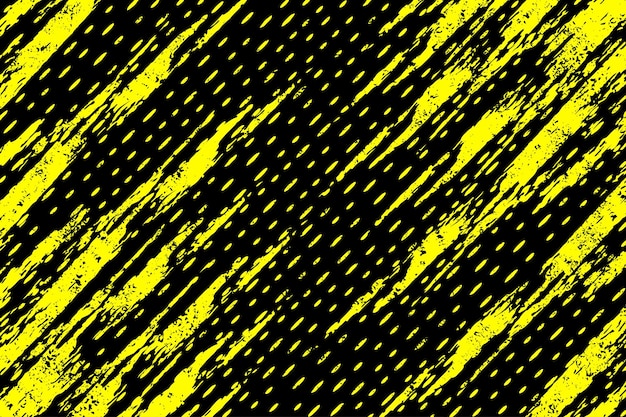 Fondo de textura grunge abstracto amarillo y negro