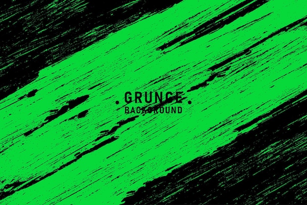 Fondo de textura grunge abstracto verde y negro