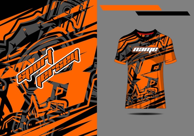 Fondo de textura grunge de camiseta deportiva para camiseta de fútbol ciclismo de descenso juegos de fútbol premium