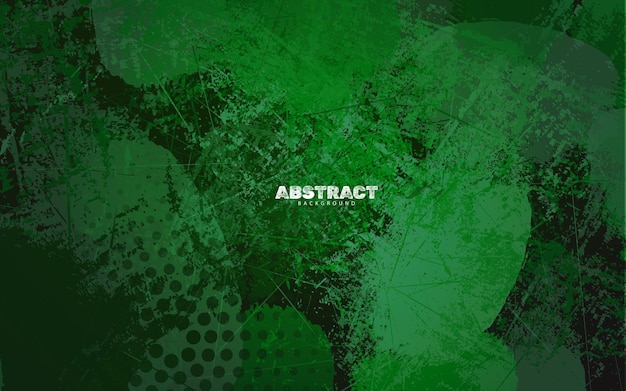 Fondo de textura de grunge de color verde abstracto