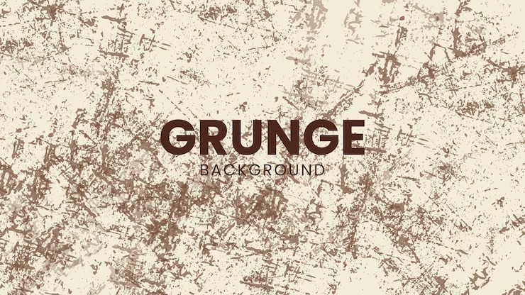 Vector fondo de textura grunge marrón en vector editable