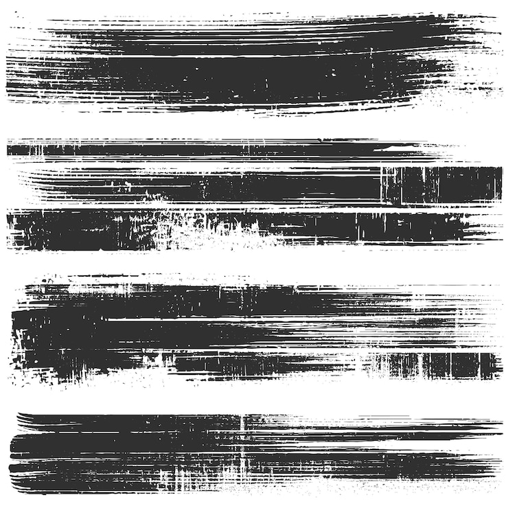 Vector fondo de textura grunge negro y blanco