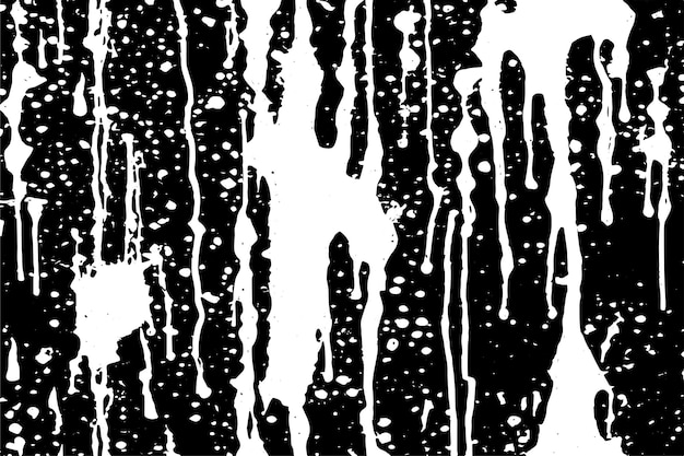 Fondo de textura grunge negro ilustración vectorial de textura en blanco y negro para el fondo