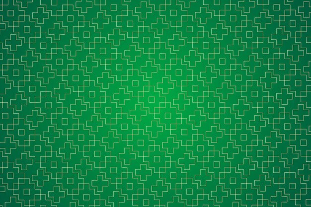 Fondo de textura islámica con fondo verde