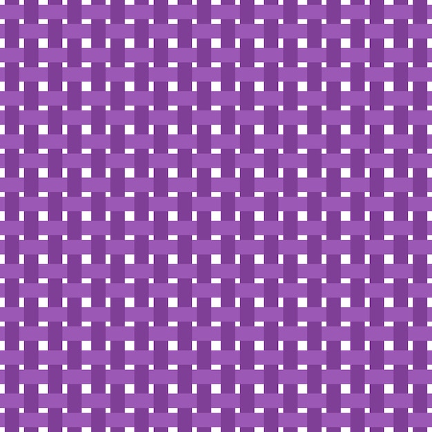 Fondo de textura de líneas tejidas sin costura Vector plano y sólido