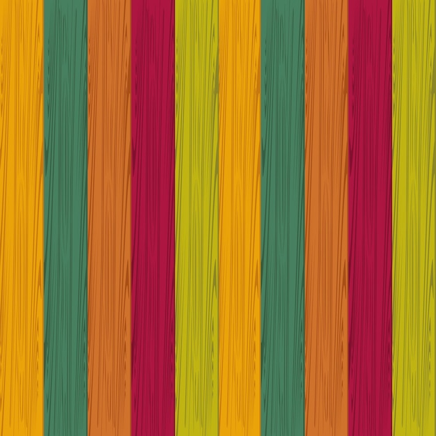 Vector fondo de textura de madera colorida