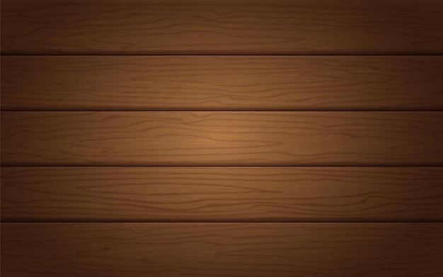 Vector fondo de textura de madera marrón oscuro